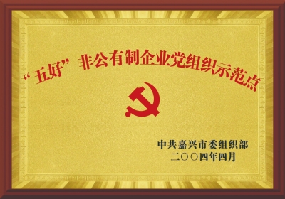 “五好”非公有造企业党组织示范点